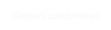 Gestioni condominiali